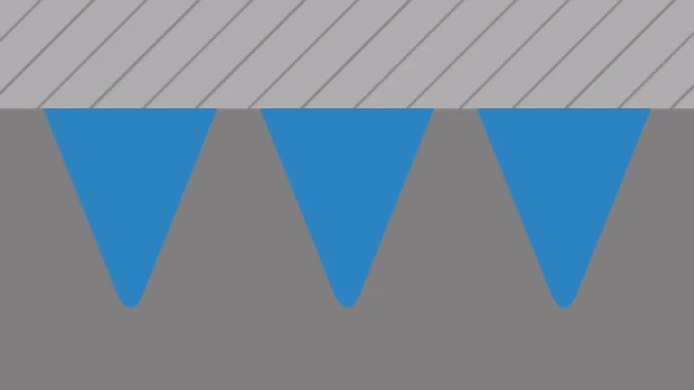 Spikes or ground anchors