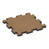 Rubber sports surface HD von WARCO im Farbdesign Rattan Lounge mit den Abmessungen 500 x 500 x 30 mm. Produktfoto von Artikel 4116 in der Aufsicht von schräg vorne.
