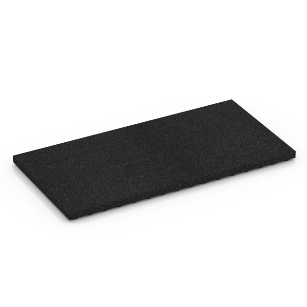  von WARCO im Farbdesign Anthracite mit den Abmessungen 100 x 50 x 4 cm. Produktfoto von Artikel 6646 in der Aufsicht von schräg vorne.