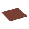 Kick protection wall mat – impact protection mat von WARCO im Farbdesign Brick red mit den Abmessungen 1000 x 1000 x 30 mm. Produktfoto von Artikel 0751 in der Aufsicht von schräg vorne.