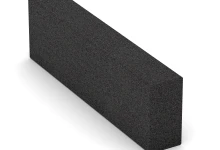 Rubber granulate block step