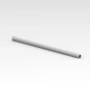Ground anchor von WARCO im Farbdesign Zinc grey mit den Abmessungen ø 2,8 x 76 cm. Produktfoto von Artikel 6643 in der Aufsicht von schräg vorne.