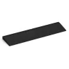 Threshold Ramp von WARCO im Farbdesign Anthracite mit den Abmessungen 100 x 25 cm | 10 < 50 mm. Produktfoto von Artikel 6598 in der Aufsicht von schräg vorne.
