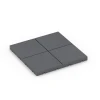 Mosaic – Deck Tile von WARCO im Farbdesign Silver Grey mit den Abmessungen 30 x 30 x 2 cm. Produktfoto von Artikel 6349 in der Aufsicht von schräg vorne.