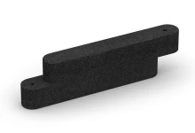 Rubber edge restraint
