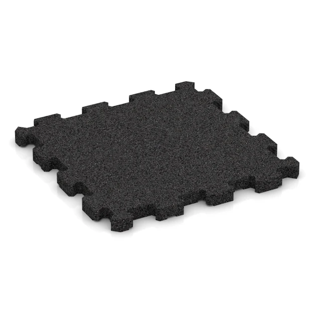 Deck tile von WARCO im Farbdesign Anthracite mit den Abmessungen 30,6 x 30,6 x 2 cm | 0,094 m². Produktfoto von Artikel 3741 in der Aufsicht von schräg vorne.