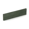 Rubber Kerb von WARCO im Farbdesign Grass green mit den Abmessungen 100 x 5 x 25 cm. Produktfoto von Artikel 3786 in der Aufsicht von schräg vorne.