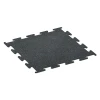 Fitness Performance Elite Training Floor von WARCO im Farbdesign Light Blue Speckled mit den Abmessungen 100 x 100 x 1 cm | 1,00 m². Produktfoto von Artikel 3754 in der Aufsicht von schräg vorne.
