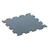 Fitness Performance Elite Rubber Gym Flooring von WARCO im Farbdesign Aged silver mit den Abmessungen 100 x 100 x 2 cm | 1,00 m². Produktfoto von Artikel 6162 in der Aufsicht von schräg vorne.