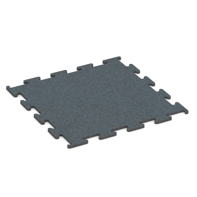 Fitness Performance Elite Training Floor von WARCO im Farbdesign Fern Green mit den Abmessungen 50 x 50 x 1 cm | 0,25 m². Produktfoto von Artikel 6163 in der Aufsicht von schräg vorne.