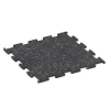 Fitness Performance Elite Training Floor von WARCO im Farbdesign Light Grey Speckled mit den Abmessungen 50 x 50 x 1 cm | 0,25 m². Produktfoto von Artikel 3779 in der Aufsicht von schräg vorne.