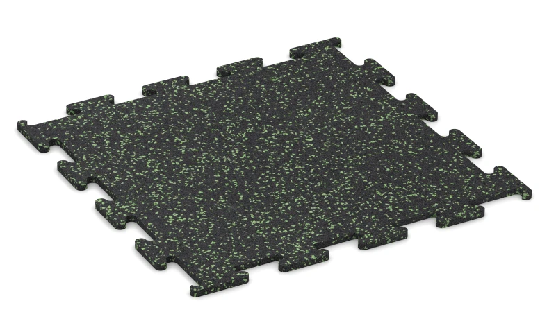 Light Green Speckled