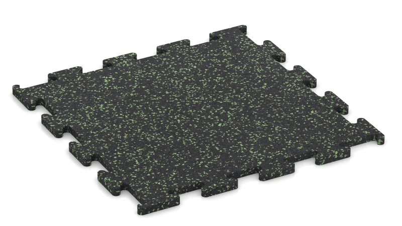 Lightly speckled green