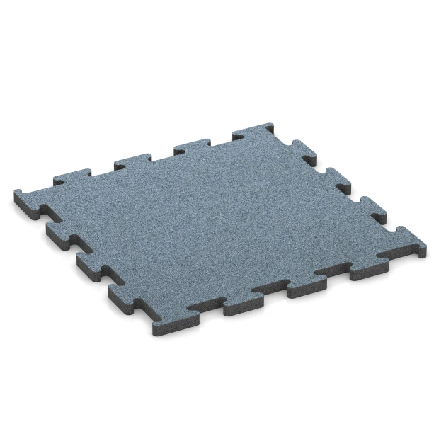 Fitness Performance Elite Training Floor von WARCO im Farbdesign Aged silver mit den Abmessungen 50 x 50 x 2 cm | 0,25 m². Produktfoto von Artikel 6168 in der Aufsicht von schräg vorne.