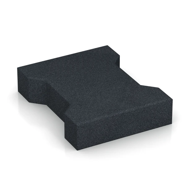 Block Paving von WARCO im Farbdesign Slate grey mit den Abmessungen 20 × 16,5 × 4,3 cm | 0,0278 m². Produktfoto von Artikel 6378 in der Aufsicht von schräg vorne.