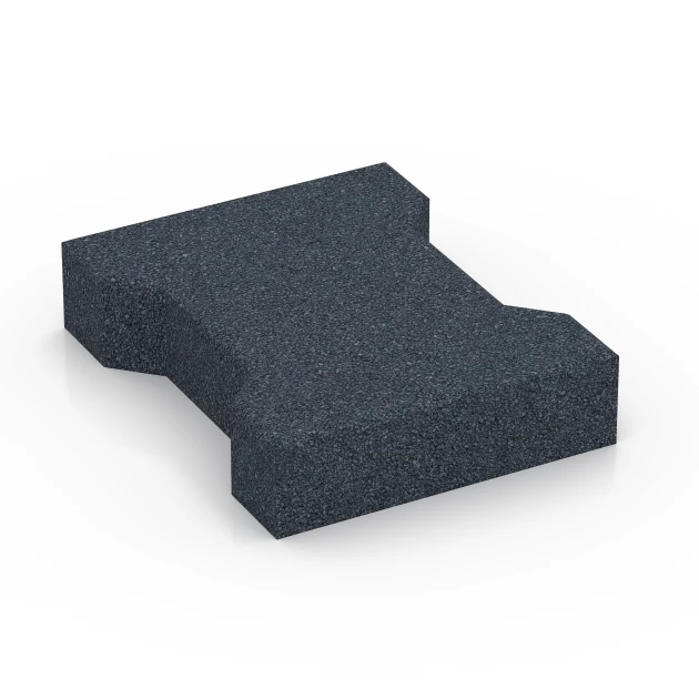 Block Paving von WARCO im Farbdesign Slate grey mit den Abmessungen 20 x 16,5 x 4,5 cm | 0,0278 m². Produktfoto von Artikel 7071 in der Aufsicht von schräg vorne.