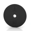 Bumper Plate von WARCO im Farbdesign Anthracite mit den Abmessungen 5 kg | ø 45,4 x 3,15 cm. Produktfoto von Artikel 6084 in der Aufsicht von schräg vorne.