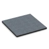 Rubber Kennel Mat von WARCO im Farbdesign Graphite grey mit den Abmessungen 50 x 50 x 3 cm | 0,25 m². Produktfoto von Artikel 6185 in der Aufsicht von schräg vorne.