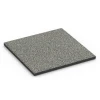 EPDM Playground Safety Tile – 90 cm von WARCO im Farbdesign Grey granite mit den Abmessungen 50 x 50 x 3 cm | 0,25 m². Produktfoto von Artikel 6414 in der Aufsicht von schräg vorne.