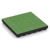 Playground Safety Tile – 205 cm von WARCO im Farbdesign Linden green mit den Abmessungen 50 x 50 x 7 cm | 0,25 m². Produktfoto von Artikel 6141 in der Aufsicht von schräg vorne.