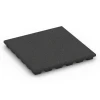 Playground Safety Tile – 170 cm von WARCO im Farbdesign Anthracite mit den Abmessungen 50 x 50 x 4,8 cm | 0,25 m². Produktfoto von Artikel 6135 in der Aufsicht von schräg vorne.