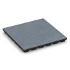 Playground Safety Tile – 170 cm von WARCO im Farbdesign Graphite grey mit den Abmessungen 50 x 50 x 4,8 cm | 0,25 m². Produktfoto von Artikel 6138 in der Aufsicht von schräg vorne.
