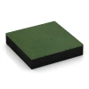 Playground Safety Tile – 300 cm von WARCO im Farbdesign Grass green mit den Abmessungen 50 x 50 x 11 cm. Produktfoto von Artikel 6279 in der Aufsicht von schräg vorne.