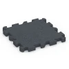 Sports court tile von WARCO im Farbdesign Slate grey mit den Abmessungen 50 x 50 x 4 cm | 0,25 m². Produktfoto von Artikel 6983 in der Aufsicht von schräg vorne.