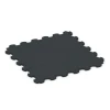 Fitness Floor Protection Mat von WARCO im Farbdesign Anthracite mit den Abmessungen 102,5 x 102,5 x 2 cm | 1,05 m². Produktfoto von Artikel 6377 in der Aufsicht von schräg vorne.