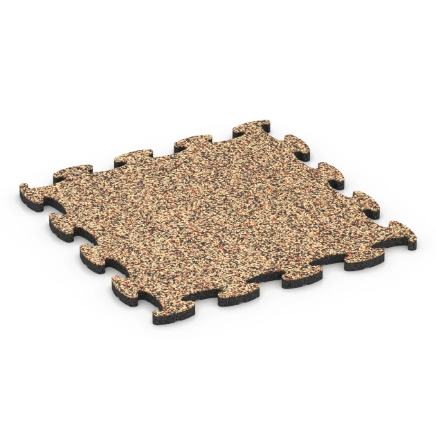 Pool Surround Tiles von WARCO im Farbdesign Terracotta mit den Abmessungen 46 x 46 x 1,8 cm. Produktfoto von Artikel 6763 in der Aufsicht von schräg vorne.