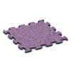 Dog Agility Flooring von WARCO im Farbdesign Lavender mit den Abmessungen 44,6 x 44,6 x 1,8 cm. Produktfoto von Artikel 6801 in der Aufsicht von schräg vorne.