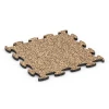 Fitness Max Floor System von WARCO im Farbdesign Terracotta mit den Abmessungen 46 x 46 x 1,8 cm. Produktfoto von Artikel 6862 in der Aufsicht von schräg vorne.