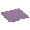 Indoor Dog Sports Flooring von WARCO im Farbdesign Lavender mit den Abmessungen 44,6 x 44,6 x 1,8 cm. Produktfoto von Artikel 6900 in der Aufsicht von schräg vorne.