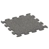 Dog Agility Flooring von WARCO im Farbdesign Dark Grey Granite mit den Abmessungen 98 x 98 × 1,8 cm. Produktfoto von Artikel 6805 in der Aufsicht von schräg vorne.