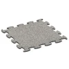 Fitness Active Floor System von WARCO im Farbdesign Grey Granite mit den Abmessungen 98 x 98 × 1,8 cm. Produktfoto von Artikel 6833 in der Aufsicht von schräg vorne.