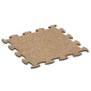 Indoor Dog Sports Flooring von WARCO im Farbdesign Terracotta mit den Abmessungen 98 x 98 × 1,8 cm. Produktfoto von Artikel 6907 in der Aufsicht von schräg vorne.