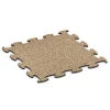 Fitness Max Floor System von WARCO im Farbdesign Rattan mit den Abmessungen 98 x 98 × 1,8 cm. Produktfoto von Artikel 6876 in der Aufsicht von schräg vorne.
