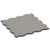 Fitness Max Floor System von WARCO im Farbdesign Grey granite mit den Abmessungen 97,1 x 97,1 x 2,8 cm | 0,94 m². Produktfoto von Artikel 6887 in der Aufsicht von schräg vorne.