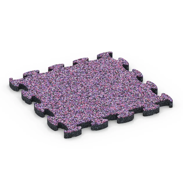 Pool Surround Tiles von WARCO im Farbdesign Lavender mit den Abmessungen 28,9 x 28,9 x 1,8 cm. Produktfoto von Artikel 6774 in der Aufsicht von schräg vorne.