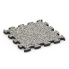 Stone Carpet Click Tile von WARCO im Farbdesign Grey Granite mit den Abmessungen 30 x 30 x 1,8 cm. Produktfoto von Artikel 6815 in der Aufsicht von schräg vorne.