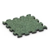 Stone Carpet Click Tile von WARCO im Farbdesign English Lawn mit den Abmessungen 30 x 30 x 1,8 cm. Produktfoto von Artikel 6816 in der Aufsicht von schräg vorne.