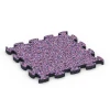Stone Carpet Click Tile von WARCO im Farbdesign Lavender mit den Abmessungen 28,9 x 28,9 x 1,8 cm. Produktfoto von Artikel 6819 in der Aufsicht von schräg vorne.
