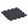 Fitness Premium Gym Flooring von WARCO im Farbdesign Anthracite mit den Abmessungen 45,9 x 45,9 x 2,8 cm. Produktfoto von Artikel 6961 in der Aufsicht von schräg vorne.