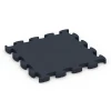 Fitness Premium Performance Flooring von WARCO im Farbdesign Anthracite mit den Abmessungen 45,9 x 45,9 x 2,8 cm. Produktfoto von Artikel 6967 in der Aufsicht von schräg vorne.