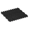 Safety Grass Grid Mat von WARCO im Farbdesign Anthracite mit den Abmessungen 100 x 100 x 4 cm. Produktfoto von Artikel 7009 in der Aufsicht von schräg vorne.