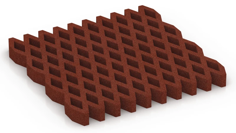 Brick red