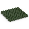 Safety Grass Grid Mat von WARCO im Farbdesign Grass green mit den Abmessungen 100 × 100 × 8 cm. Produktfoto von Artikel 7014 in der Aufsicht von schräg vorne.