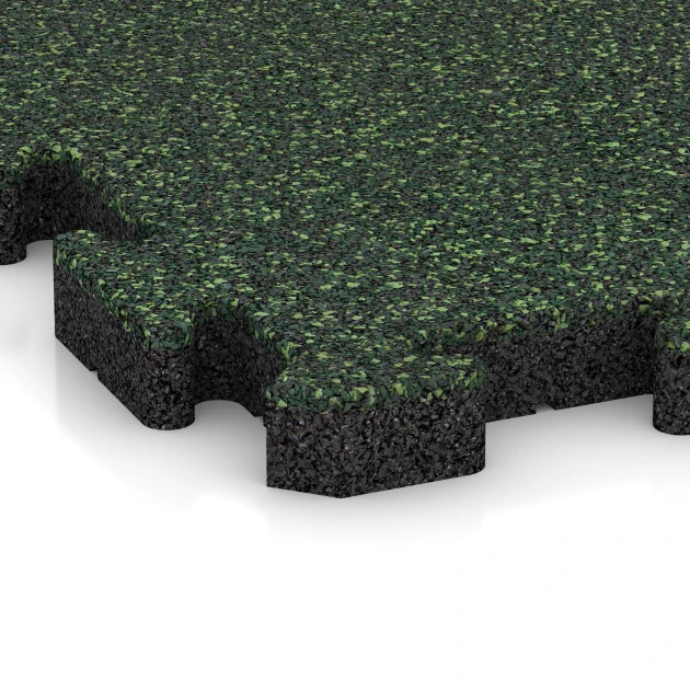 Detailaufnahme der Randausprägung von WARCO-Produkt 5902, Outdoor Event Click Tile, Format 50 x 50 x 4 cm | 0,25 m², Farbe English Lawn.