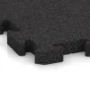 Detailaufnahme der Randausprägung von WARCO-Produkt 2966, Outdoor click tile, Format 500 x 500 x 40 mm, Farbe Anthracite.