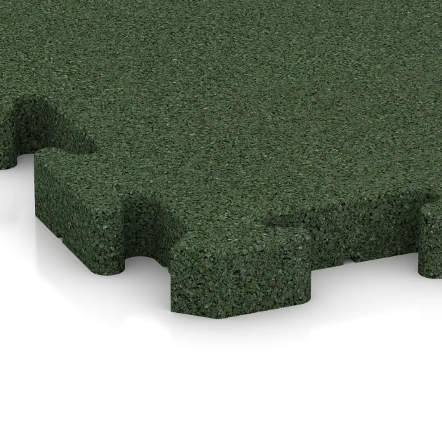 Detailaufnahme der Randausprägung von WARCO-Produkt 6082, Outdoor Event Click Tile, Format 100 x 100 x 4 cm | 1,00 m², Farbe Grass green.